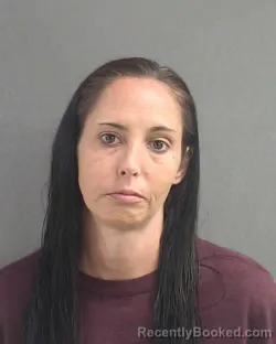 Mugshot of Sarah Grace Brynteson booked in Volusia County, Florida on August 12, 2026