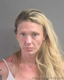 Mugshot of Jennifer Marie Anderson booked in Volusia County, Florida on August 12, 2026