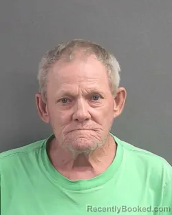 Mugshot of Kenneth Ronald Clark booked in Volusia County, Florida on August 12, 2026