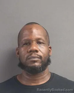 Mugshot of Pernell Tyrone Perry booked in Volusia County, Florida on August 13, 2026