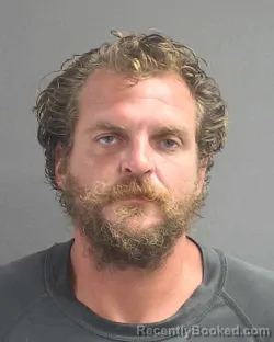 Mugshot of Ryan Christopher Mcgadey booked in Volusia County, Florida on August 13, 2026