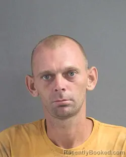 Mugshot of Matthew Allen Smith booked in Volusia County, Florida on August 13, 2026