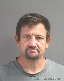Mugshot of Joseph David Meeks booked in Volusia County, Florida on August 13, 2026