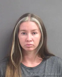 Mugshot of Kayla G Farella booked in Volusia County, Florida on August 13, 2026