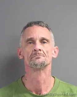 Mugshot of John Leroy Nichols booked in Volusia County, Florida on August 13, 2026