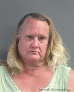 Mugshot of Sylvia Pamela Sanchez booked in Volusia County, Florida on August 13, 2026