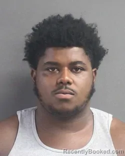 Mugshot of Demarco Marcel Nelson booked in Volusia County, Florida on August 13, 2026