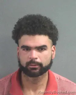 Mugshot of Joseph Bolivar Garcia Milan booked in Volusia County, Florida on August 14, 2026