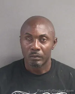 Mugshot of Rudolph Lovington Brown booked in Volusia County, Florida on August 14, 2026