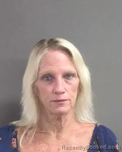 Mugshot of Karren B Hellyer booked in Volusia County, Florida on August 14, 2026