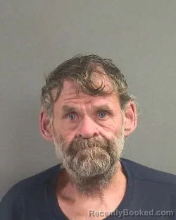 Mugshot of Robert Christopher Vernon booked in Volusia County, Florida on August 14, 2026