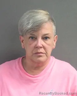 Mugshot of Tracie L Andrews booked in Volusia County, Florida on August 14, 2026