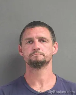 Mugshot of Dirk A Gentile booked in Volusia County, Florida on August 15, 2026