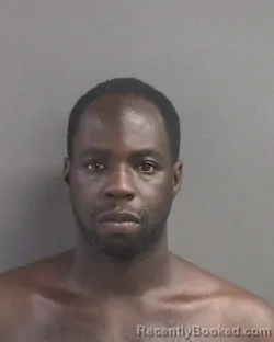 Mugshot of Demarkus Lavonte Cherisson booked in Volusia County, Florida on August 15, 2026