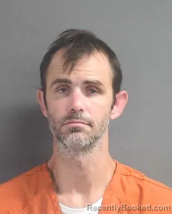 Mugshot of Brandon Joseph Burch booked in Volusia County, Florida on August 15, 2026
