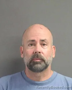 Mugshot of Shaun M Finn booked in Volusia County, Florida on August 15, 2026