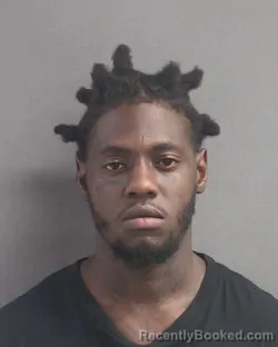 Mugshot of Nathaneil Jones booked in Volusia County, Florida on August 16, 2026