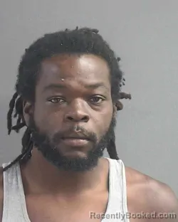 Mugshot of Elishua Jermaine Briggs booked in Volusia County, Florida on August 16, 2026