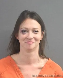 Mugshot of Ashley Michelle Hooper booked in Volusia County, Florida on August 17, 2026