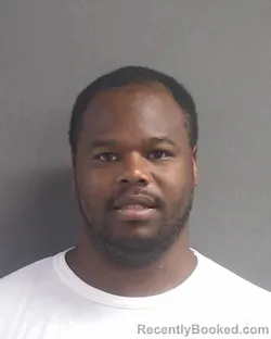Mugshot of Emmanuel Lee Brown booked in Volusia County, Florida on August 17, 2026