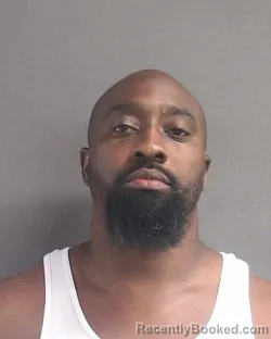 Mugshot of Mark Anthony Thompson booked in Volusia County, Florida on August 17, 2026