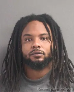 Mugshot of Corey Lamonte Rogers booked in Volusia County, Florida on August 18, 2026