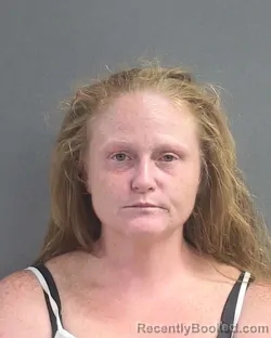 Mugshot of Krista Nicole Hartigan booked in Volusia County, Florida on August 18, 2026