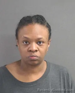 Mugshot of Allison Latoya Cook booked in Volusia County, Florida on August 18, 2026