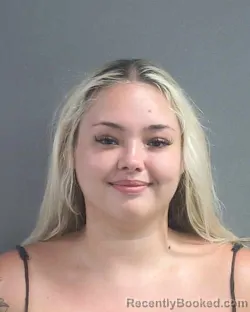 Mugshot of Kelsey Nicole Taus booked in Volusia County, Florida on August 18, 2026