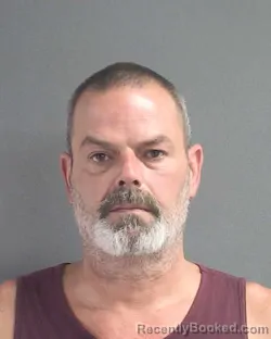 Mugshot of Chad Everett Barnes booked in Volusia County, Florida on August 18, 2026