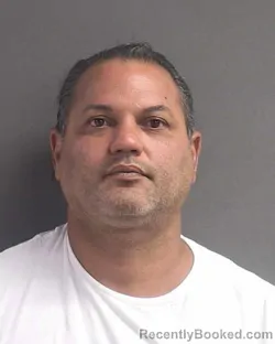 Mugshot of Luis Vargas booked in Volusia County, Florida on August 18, 2026