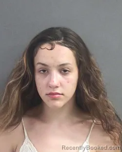 Mugshot of Bridgett Nevaeh Dubena booked in Volusia County, Florida on August 18, 2026