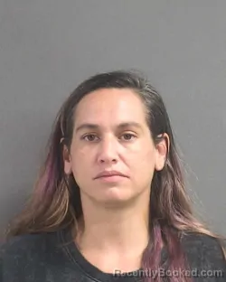Mugshot of Amanda Kaye Rathbun booked in Volusia County, Florida on August 18, 2026