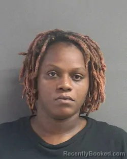 Mugshot of Angelica Shaneice Renee Fairley booked in Volusia County, Florida on August 18, 2026