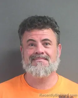Mugshot of David Lee Seabolt booked in Volusia County, Florida on August 19, 2026