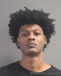 Mugshot of Ja'Quavious Deshawn Riley booked in Volusia County, Florida on August 19, 2026
