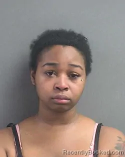 Mugshot of Auriya Jarae Williams booked in Volusia County, Florida on August 19, 2026