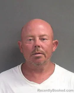 Mugshot of Matthew Wayne Hopkins booked in Volusia County, Florida on August 19, 2026