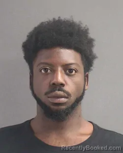 Mugshot of Klevon Demetrius-Lamont Farahkhan booked in Volusia County, Florida on August 19, 2026