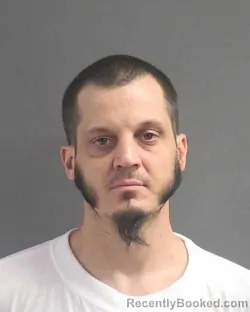 Mugshot of Johnathan Ryan Jones booked in Volusia County, Florida on August 19, 2026