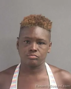 Mugshot of Tyeshia M Kirkland booked in Volusia County, Florida on August 19, 2026