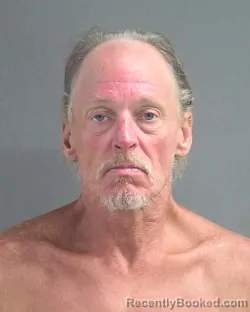 Mugshot of Ronnie D Gagnier booked in Volusia County, Florida on August 19, 2026