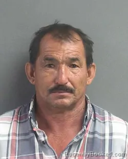 Mugshot of Jose Perez Lopez booked in Volusia County, Florida on August 19, 2026