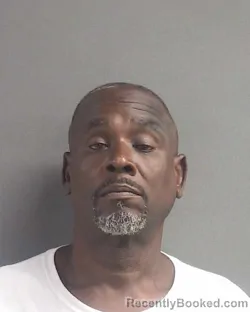 Mugshot of Larry Lovelle Cooper booked in Volusia County, Florida on August 19, 2026