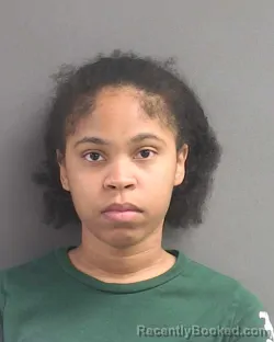 Mugshot of Amoye Courtneya Jameison booked in Volusia County, Florida on August 20, 2026