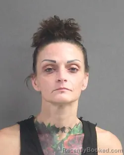 Mugshot of Brandy Lee Franco booked in Volusia County, Florida on August 20, 2026