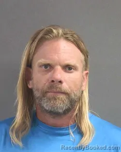 Mugshot of Michael Glen Hall booked in Volusia County, Florida on August 20, 2026