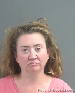 Mugshot of Rachael Morgan Newman booked in Volusia County, Florida on August 20, 2026