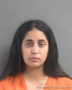 Mugshot of Sanaa Omar Abdelquader booked in Volusia County, Florida on August 23, 2026