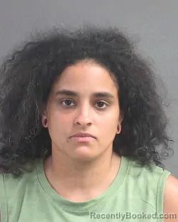 Mugshot of Francesca I Lebronamaro booked in Volusia County, Florida on August 23, 2026